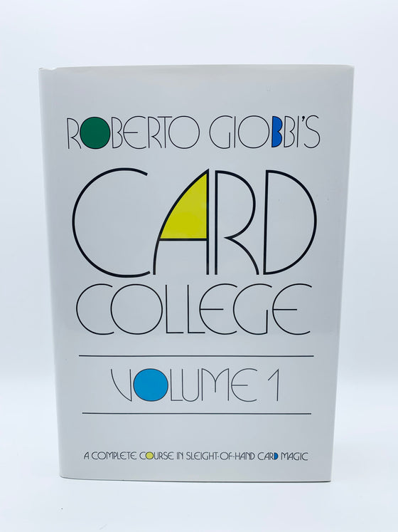 Card College Volume 1-4 by Roberto Giobbi