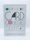 Card College Volume 1-4 by Roberto Giobbi