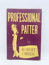 Professional Patter by Robert Orben - First Edition