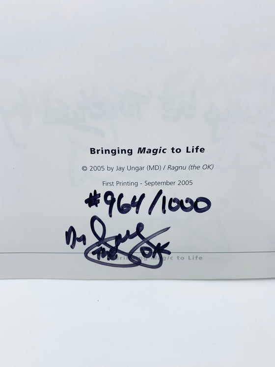 Bringing Magic to Life by Jay Ungar (Signed and Numbered) - First Printing 2005