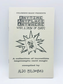  Anytime Anyplace Anywhere with A Deck of Cards by Aldo Colombini - Copyright 2007