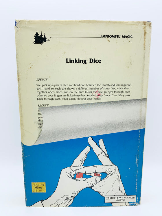 Impromptu Magic from the Magic Castle by Leo Behnke - First Edition 1980