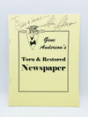 Torn and Restored Newspaper by Gene Anderson (Signed) - Copyright 2013