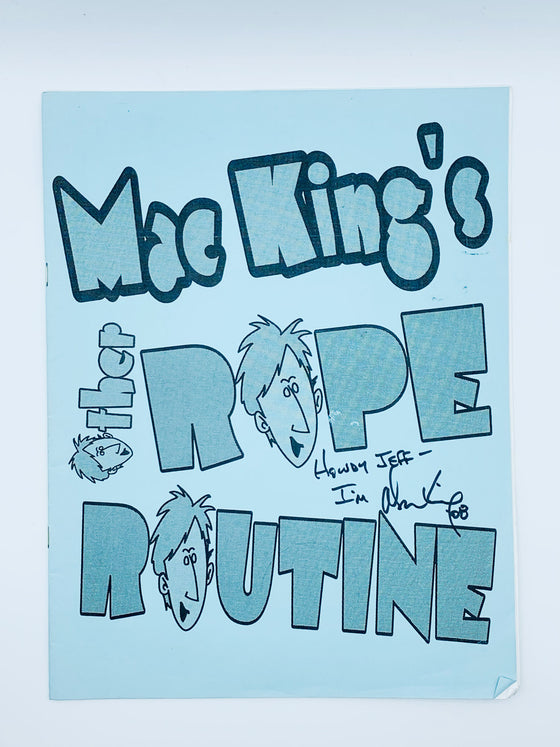 Other Rope Routine by Mac King (Signed) - Copyright 1990