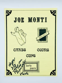  Cards Coins Cups The Early Years by Joe Monti (Signed)