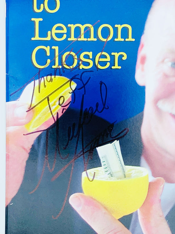 Bill to Lemon Closer by Michael Ammar (Signed)