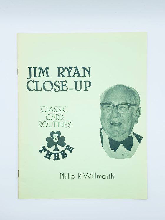 Jim Ryan Close-Up Books 1-4 by Philip R. Willmarth