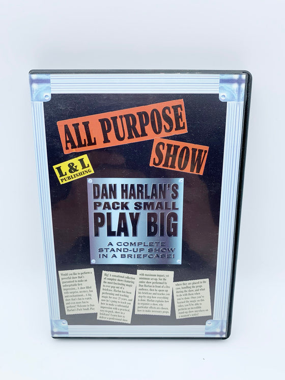 All Purpose Show by Dan Harlan (DVD)