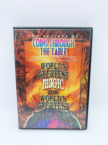  The Secrets of Coins Through The Table by Worlds Greatest Magic (DVD)