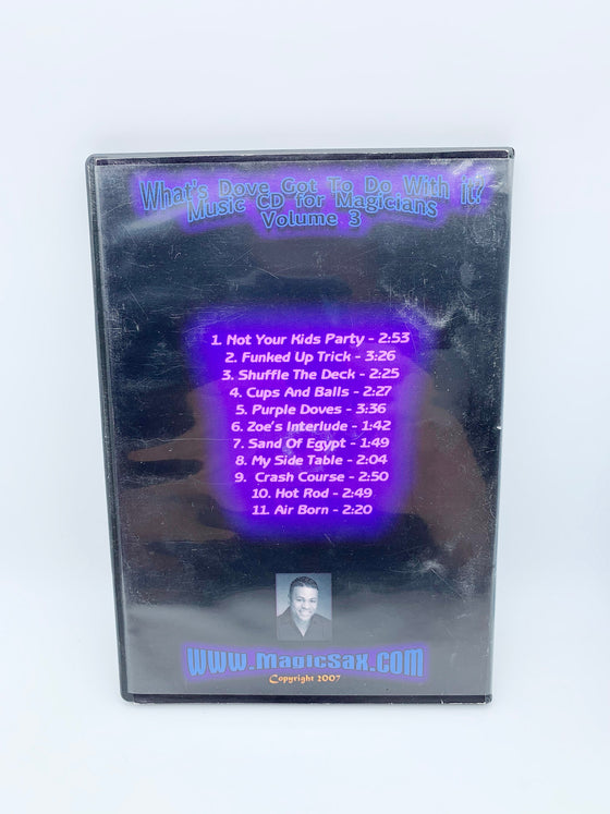 What's Dove Got To Do With It? Music CD for Magicians Volume 3 (CD)