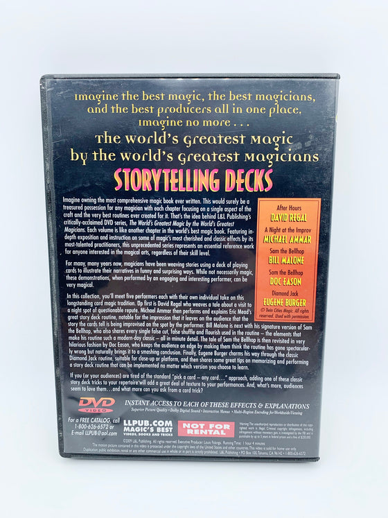 The Secrets of Storytelling Decks by Worlds Greatest Magic