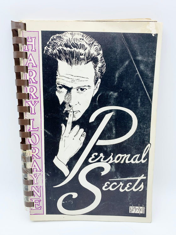 Personal Secrets and My Favorite Card Tricks by Harry Lorayne (2 Books in 1) - Copyright 1964/1965