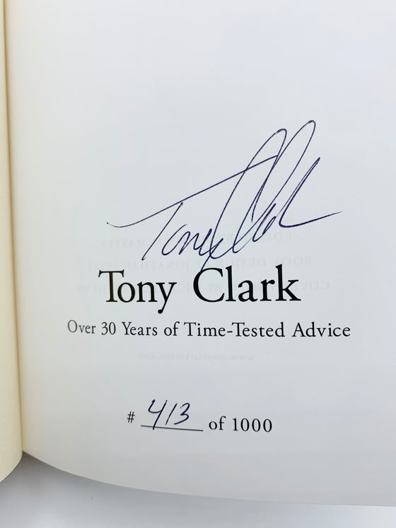 Insider Secrets (Signed & Numbered) by Tony Clark - Copyright 2016