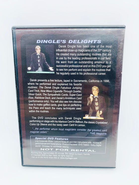 Dingle's Deceptions/Delights Volume 1-2 by Derek Dingle (DVD)