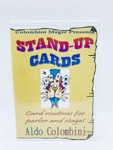  Stand Up Cards by Aldo Colombini (DVD)