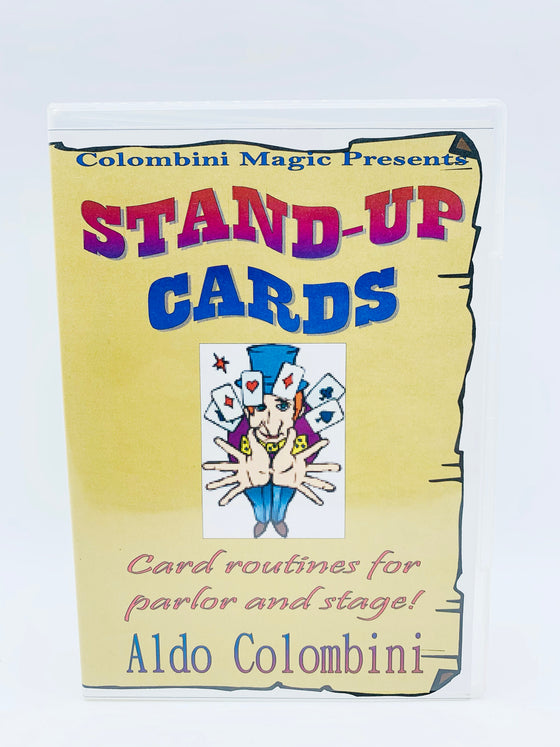 Stand Up Cards by Aldo Colombini (DVD)