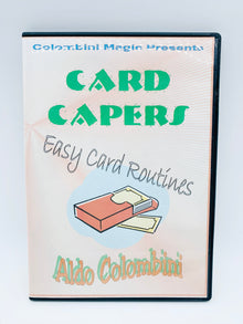  Card Capers by Aldo Colombini (DVD)