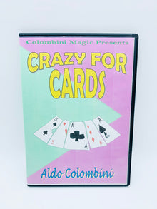  Crazy For Cards by Aldo Colombini (DVD)