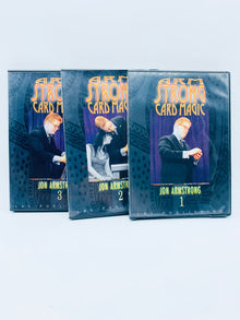  Armstrong Card Magic Volume 1-3 by Jon Armstrong (DVD)