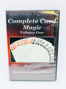  Complete Card Magic Volume 1 by Magic Makers (DVD)