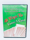 40 Ways to Force A Card by Magic Makers (DVD)