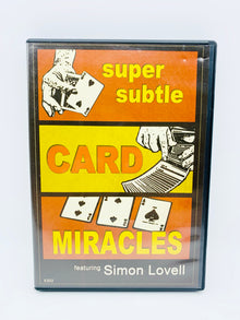  Super Subtle Card Miracles by Simon Lovell (DVD)