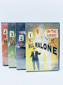  On The Loose Volume 1-4 by Bill Malone (DVD)