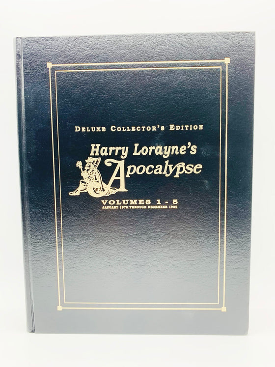 Deluxe Collector's Edition Apocalypse (4 Book Set) Signed and Numbered by Harry Lorayne (Sold out everywhere)