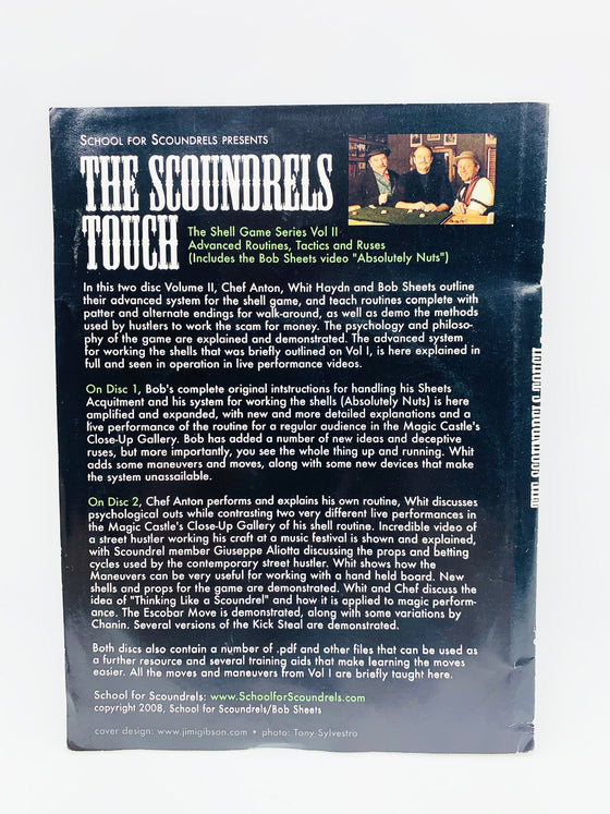 Scoundrels Touch (2 DVD Set) by Sheets, Hadyn and Anton