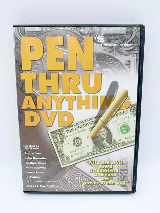 Pen Thru Anything (DVD)