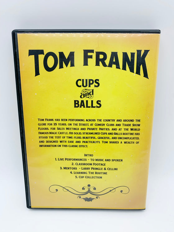 Cups and Balls Volume 1 by Tom Frank (DVD)