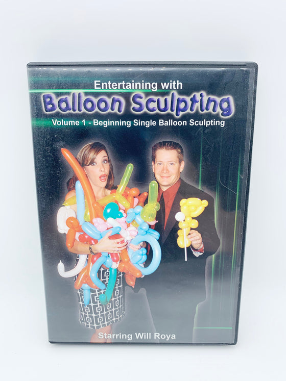 Entertaining with Balloon Sculpting Volume 1 by Will Roya (DVD)