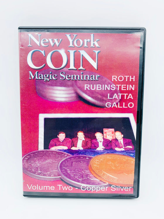 New York Coin Magic Seminar Volume 2, 3, 4 and 10 (DVD)