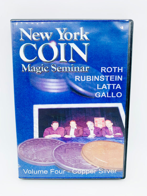 New York Coin Magic Seminar Volume 2, 3, 4 and 10 (DVD)