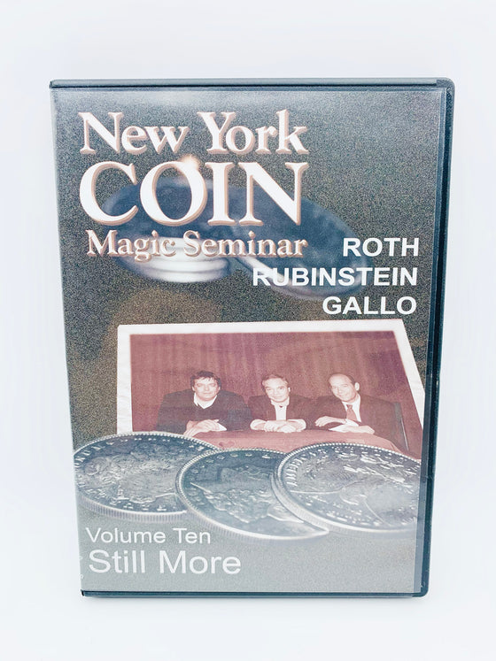 New York Coin Magic Seminar Volume 2, 3, 4 and 10 (DVD)