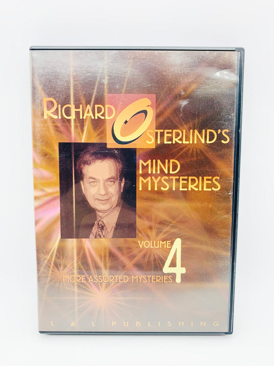 Mind Mysteries Volume 1-4 by Richard Osterlind (DVD)