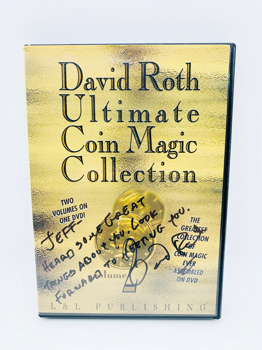 David Roth Ultimate Coin Magic Collection Volume 2 (DVD) (Signed ...