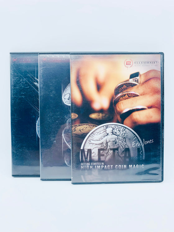 Metal 1-3 by Eric Jones and Ellusionist (DVD)