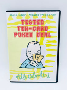  Tested Ten Card Poker Deal by Aldo Colombini (DVD)