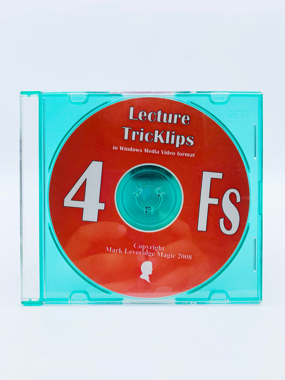 4F's Lecture TricKlips by Mark Leveridge (DVD)