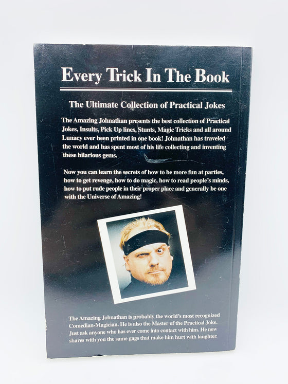 The Amazing Johnathan's Every Trick in the Book (Signed) - Copyright 2001