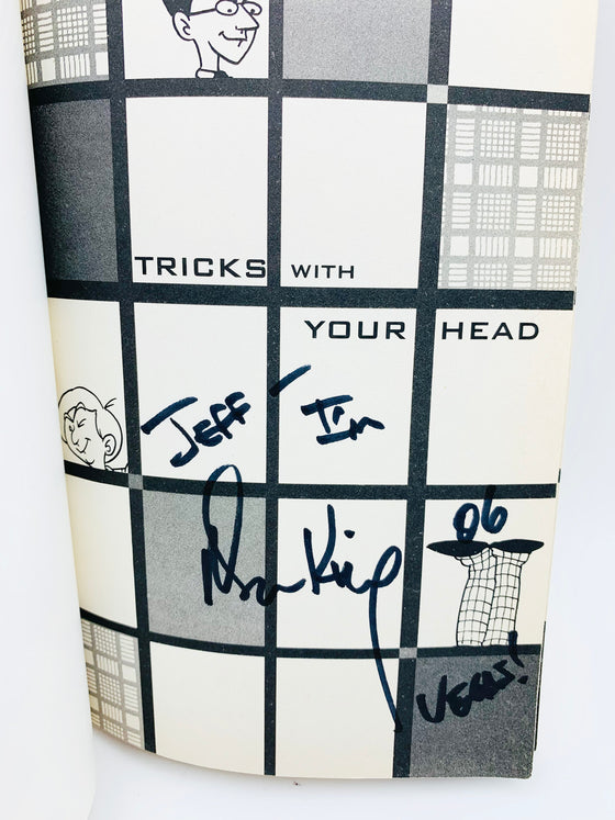 Tricks with Your Head by Mac King and Mark Levy (Signed) - Copyright 2002