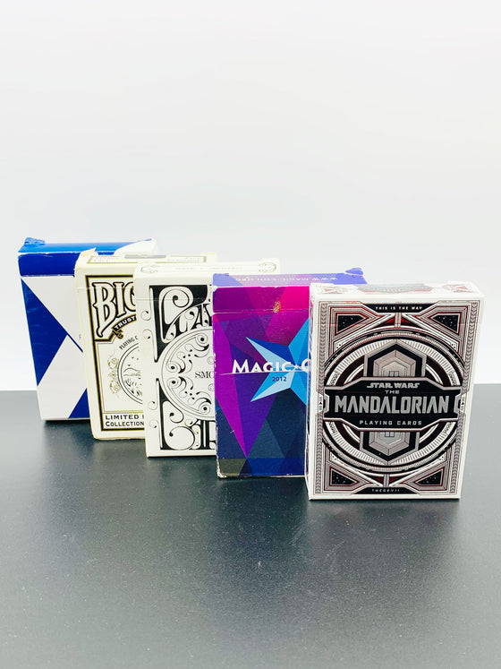 A Collection of Playing Cards (Opened)