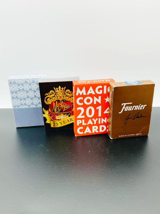 A Collection of Playing Cards (Opened)