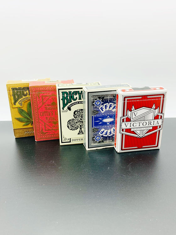 A Collection of Playing Cards (Opened)