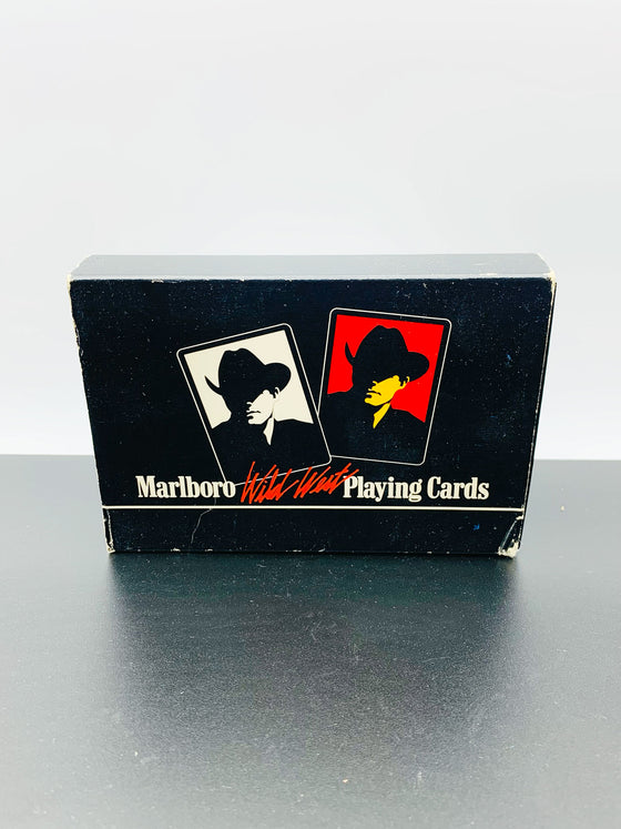 Vintage Marlboro Wild West Playing Cards