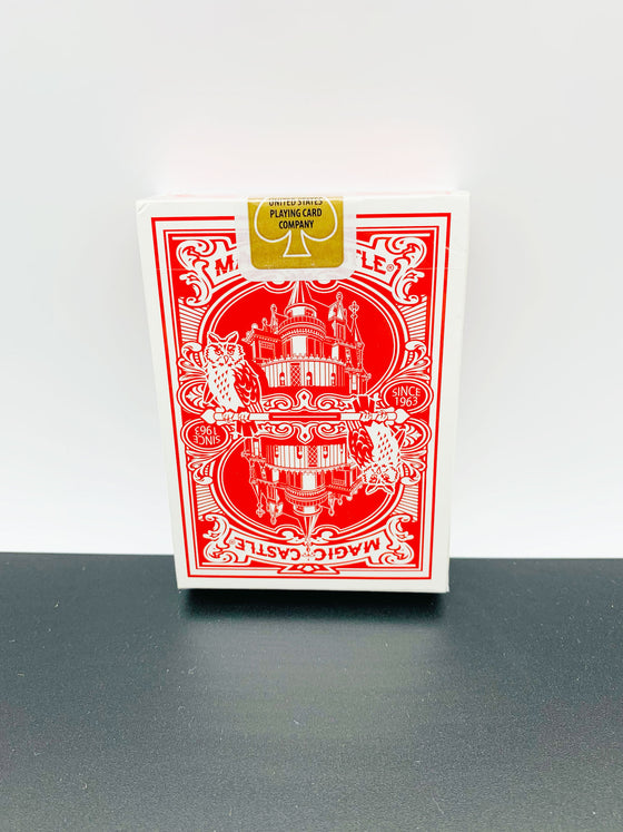 Magic Castle Playing Cards (RED)