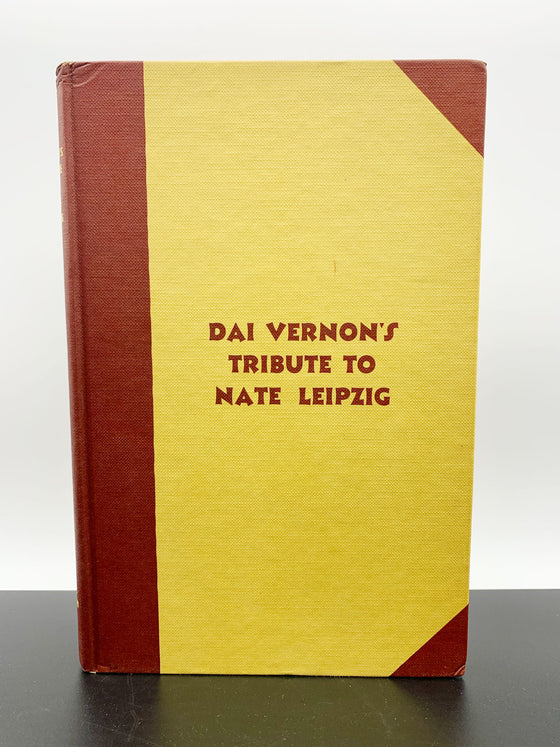 Dai Vernon's Tribute to Nate Leipzig by Lewis Ganson - Published by Harry Stanley