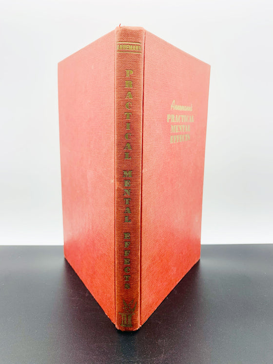 Annemann's Practical Mental Effects Published by Louis Tannen - Copyright 1963