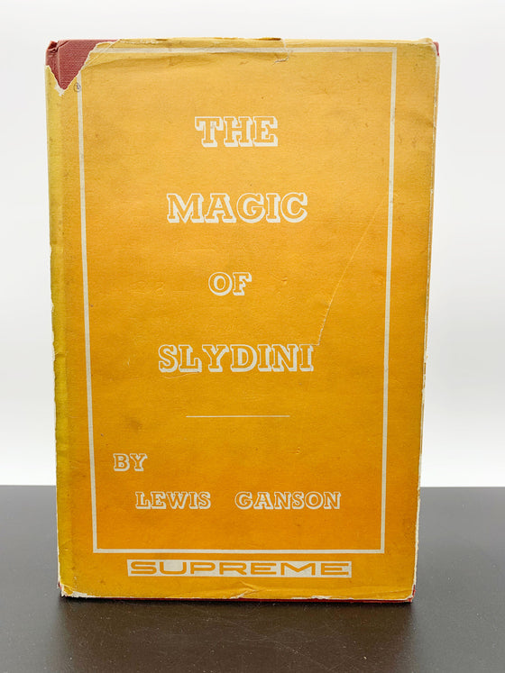 The Magic of Slydini by Lewis Ganson - Published by Supreme Magic Company